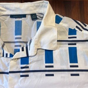 Perry Ellis modern print shirt 3x